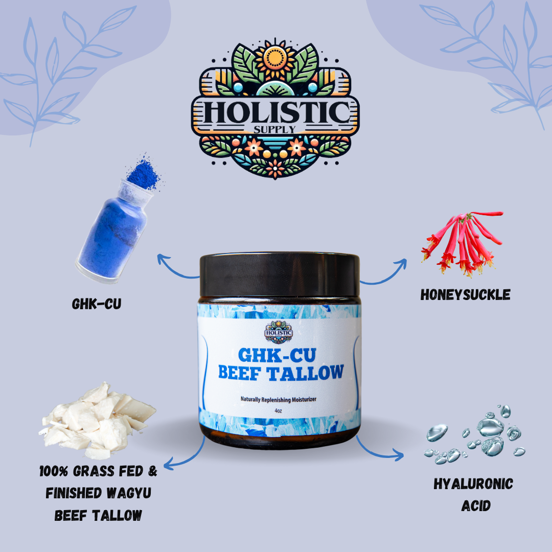 GHK-CU Infused Beef Tallow Moisturizer